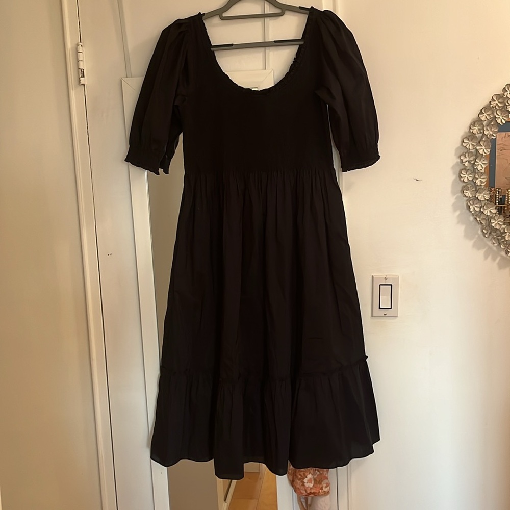 Hill House Black Long Sleeve Dress - Picture 4 of 4